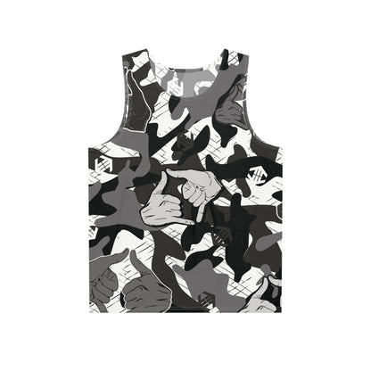 Double Shaka Camo - Men's Tank Top (All-Over Print)