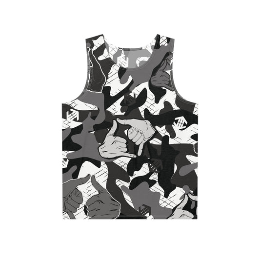Double Shaka Camo - Men's Tank Top (All-Over Print)