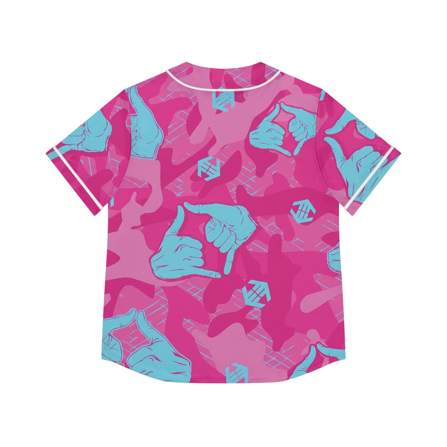 Double Shaka Baseball Jersey - Women's All-Over Print