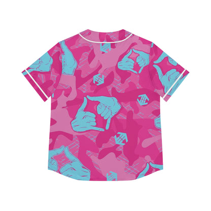 Double Shaka Baseball Jersey - Women's All-Over Print