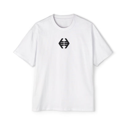 Lokal Vibes - Double Shaka Oversized Tee — Minimalist Black Hand Emblem Graphic T-Shirt