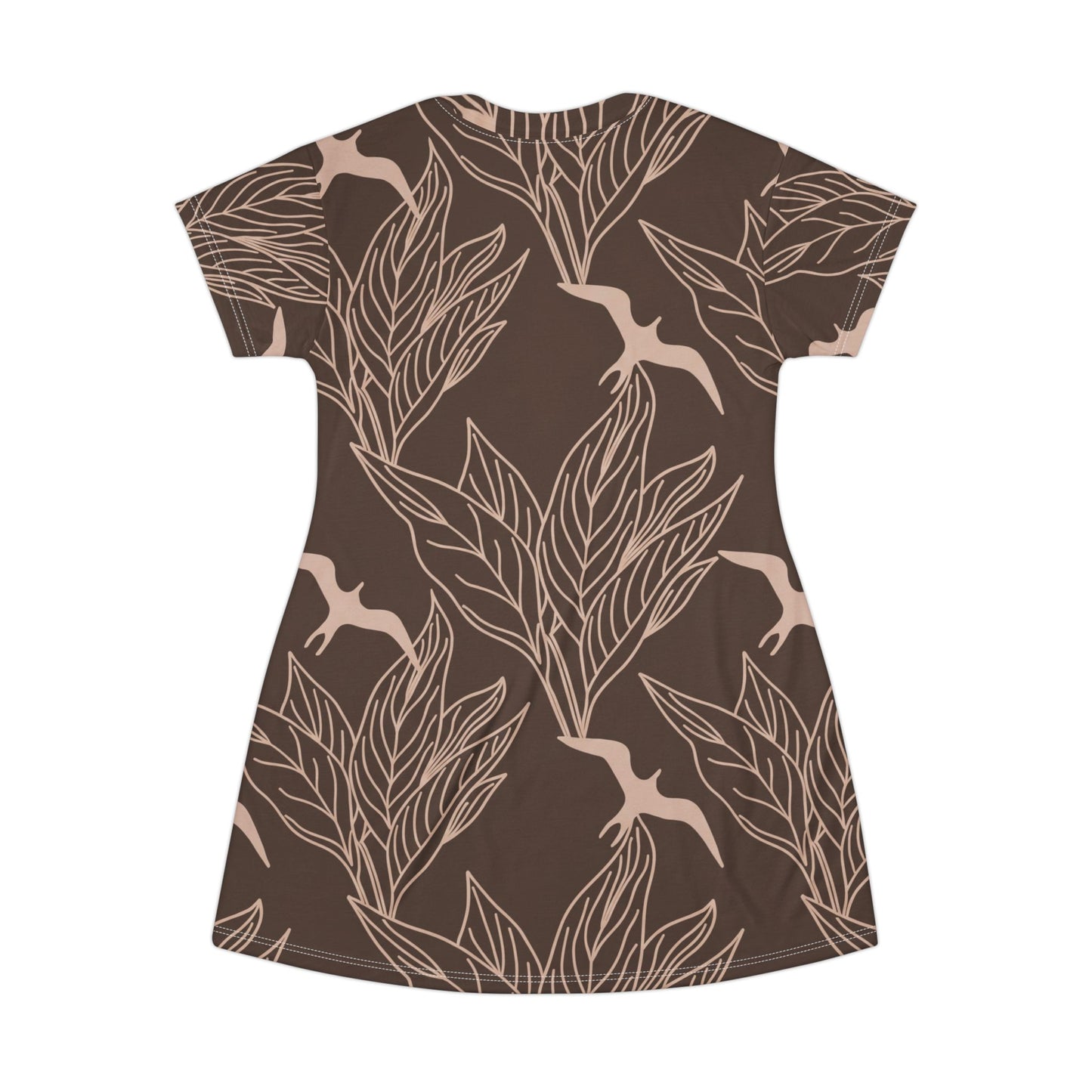 Iwa Bird - T-Shirt Dress (All-Over Print)