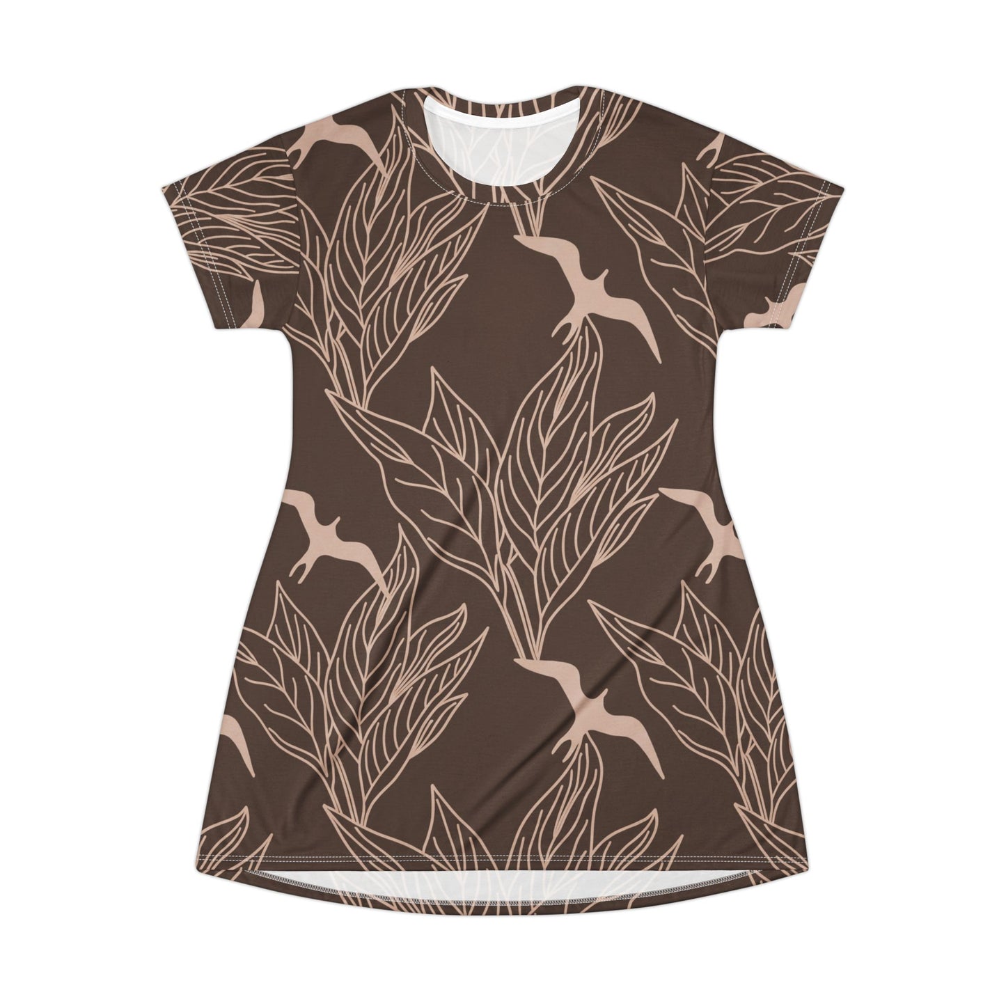 Iwa Bird - T-Shirt Dress (All-Over Print)