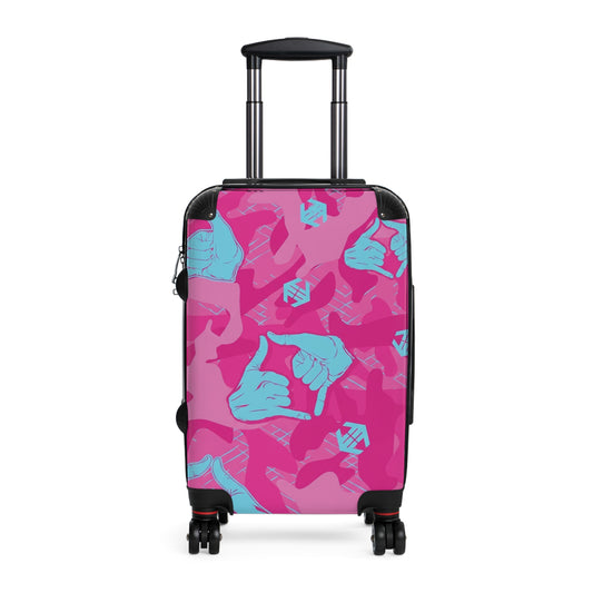 Premium Travel Suitcase 'Double Shaka Camo'