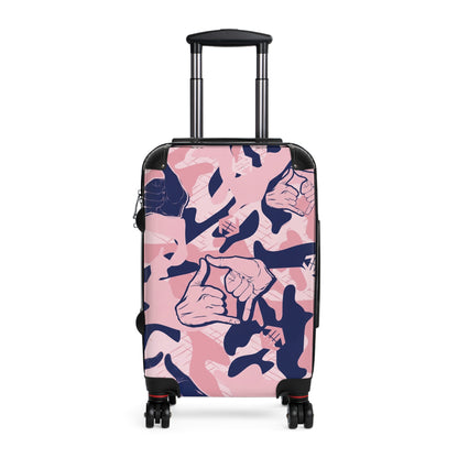 Double Shaka - Pattern Carry-On Suitcase — Tropical Surf Travel Luggage