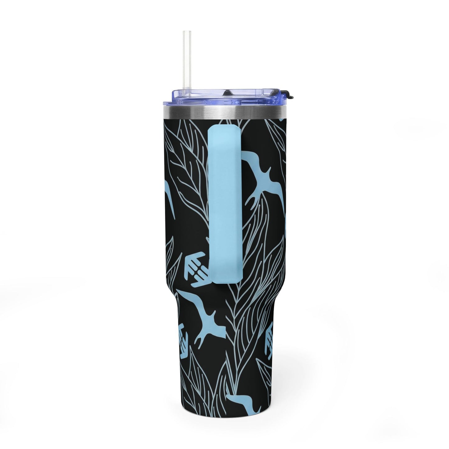 Iwa Canopy - 40oz Vacuum Tumbler — Blue Leaf & Bird Insulated Travel Cup