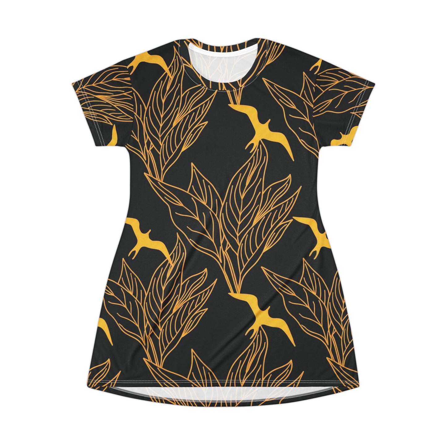 Iwa Bird - T-Shirt Dress (All-Over Print)