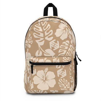 Tropical Hibiscus Backpack - Floral Beach Daypack