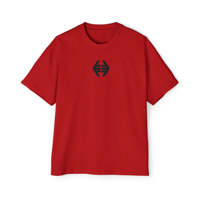 Lokal Vibes - Double Shaka Oversized Tee — Minimalist Black Hand Emblem Graphic T-Shirt