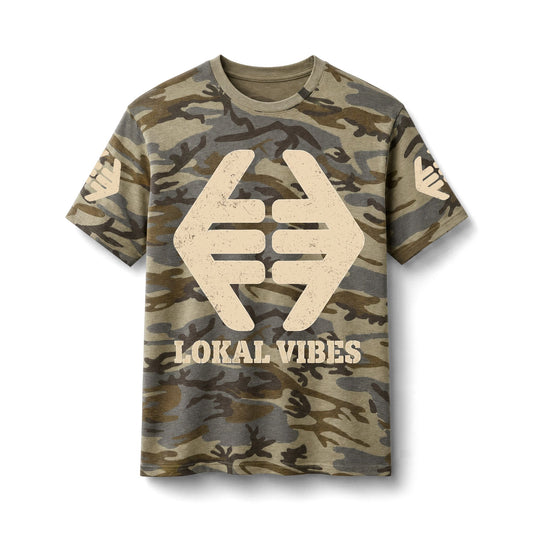 Desert Camo "Lokal Vibes" Tee